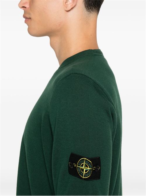 Maglia girocollo in lana STONE ISLAND | 5100071S00C4V005E